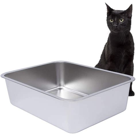 do stainless steel litter boxes rust|stainless steel kitty litter boxes.